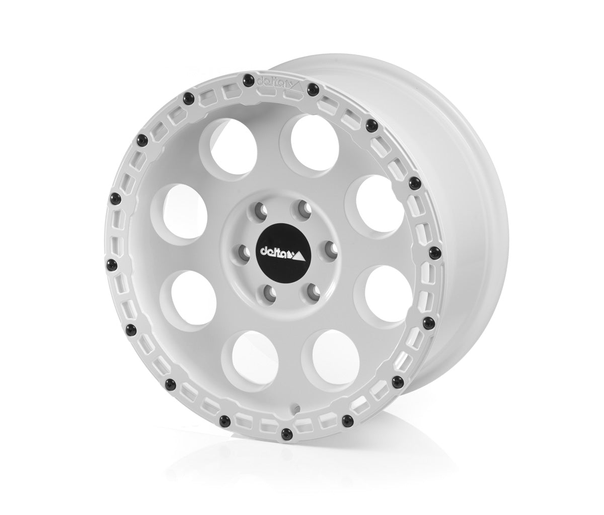 delta4x4 Klassik_B Rugged Ralley Edition weiss Alufelge 6x130 weiss glänzend – Sprinter