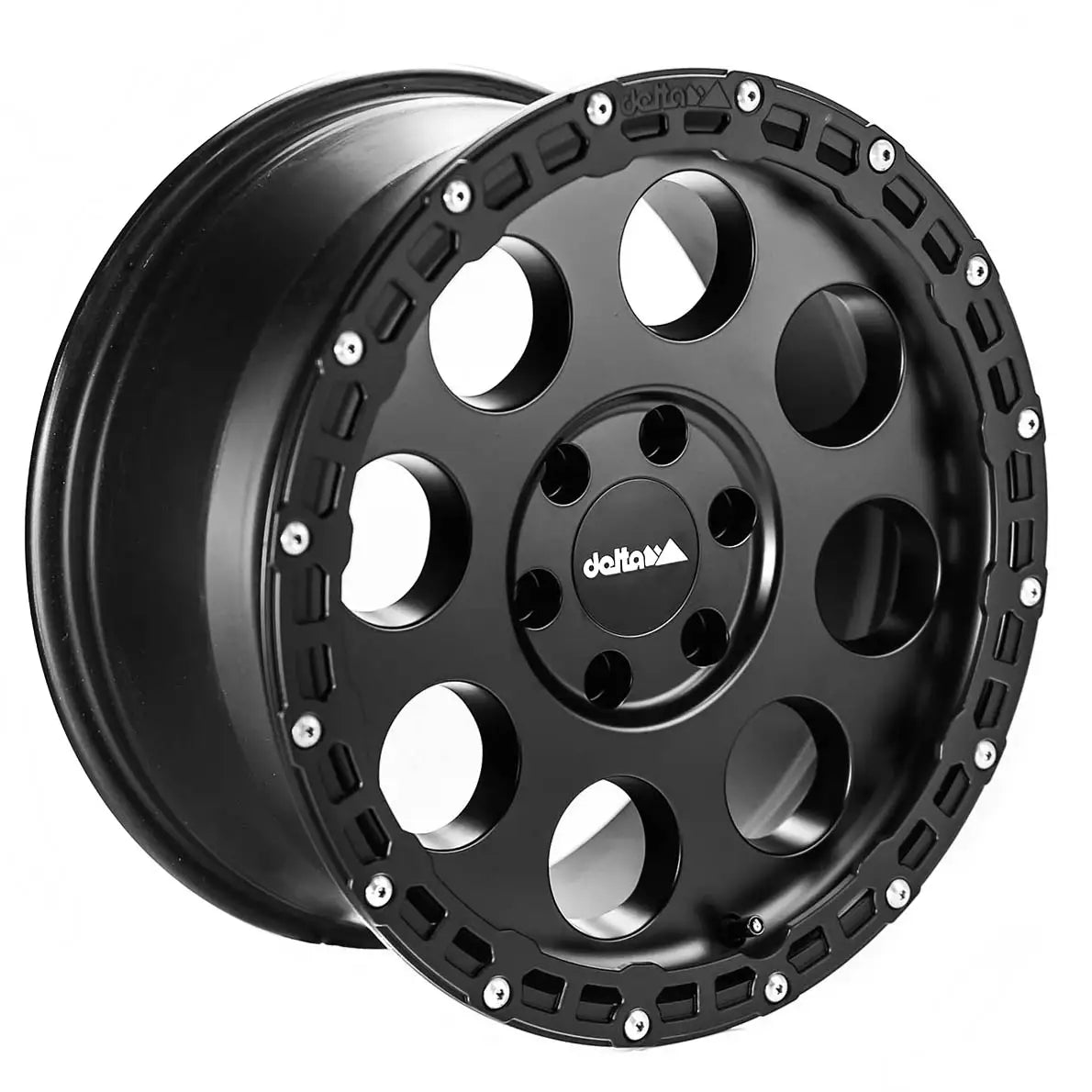 delta4x4 Klassik_B Rugged Alufelge 6x130 Schwarz Matt – Grenadier