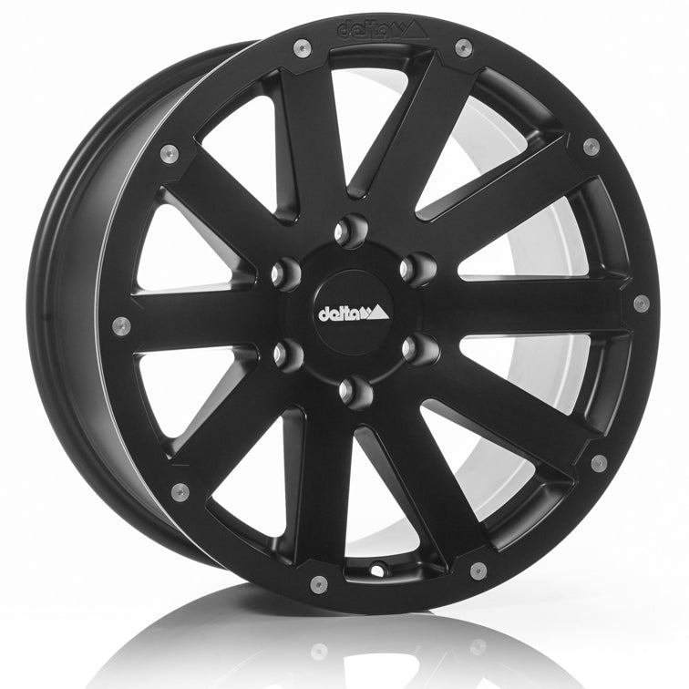 delta4x4 Hanma Alufelge 6x139,7 Schwarz Matt – Bronco