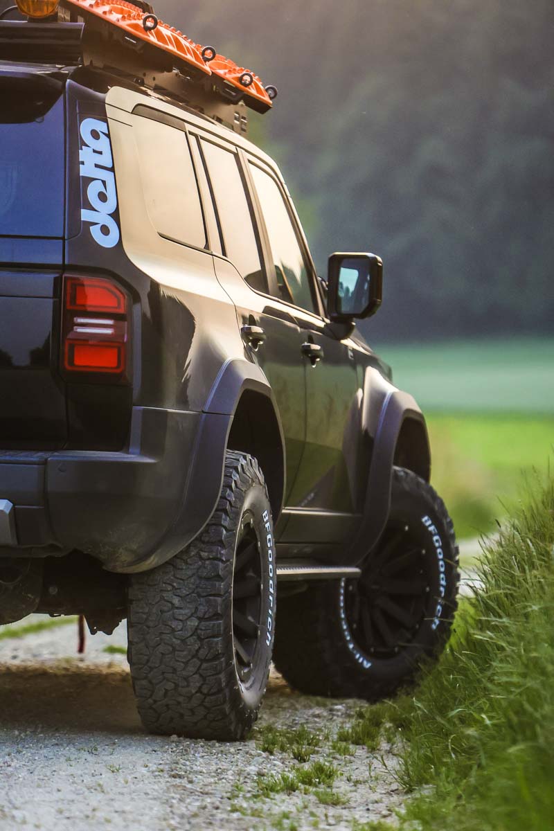 delta4x4 Hanma Alufelge 6x139,7 Schwarz Matt – Land Cruiser
