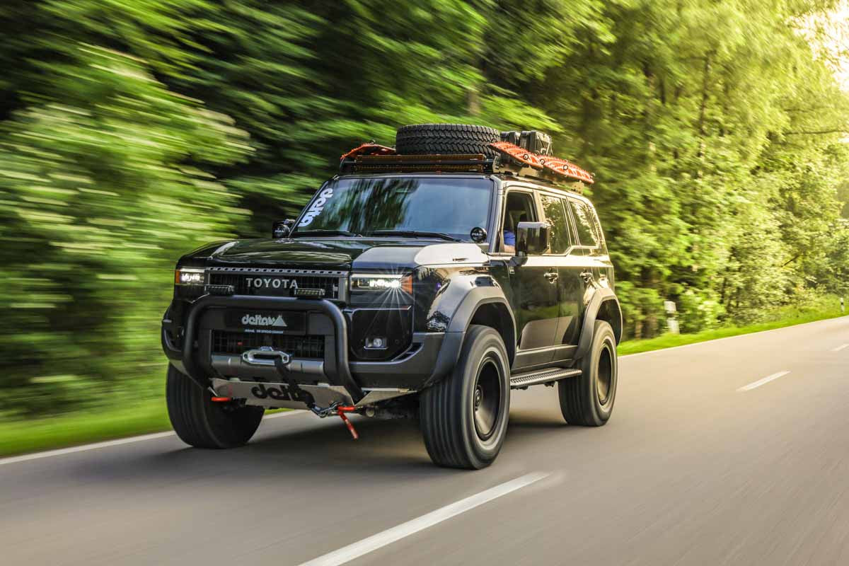 delta4x4 Hanma Alufelge 6x139,7 Schwarz Matt – Land Cruiser