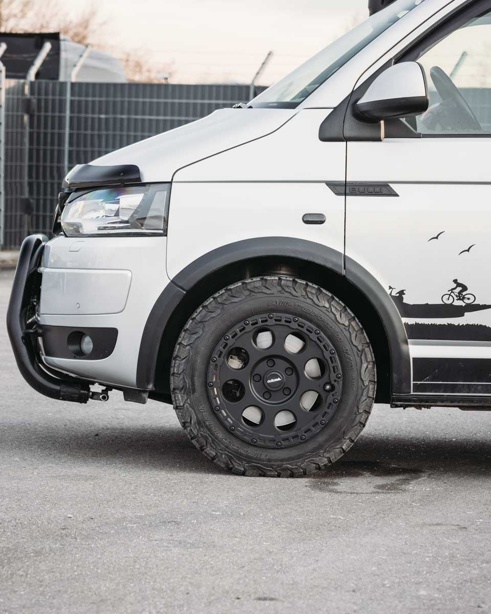 delta4x4 Frontbügel Edelstahl T5 schwarz