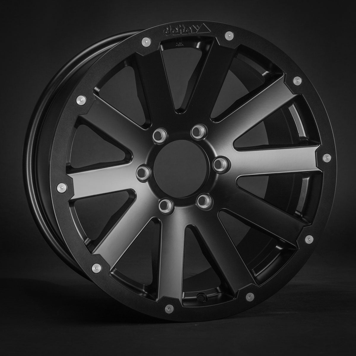 delta4x4 Hanma Alufelge 6x139,7 Schwarz Matt – Land Cruiser