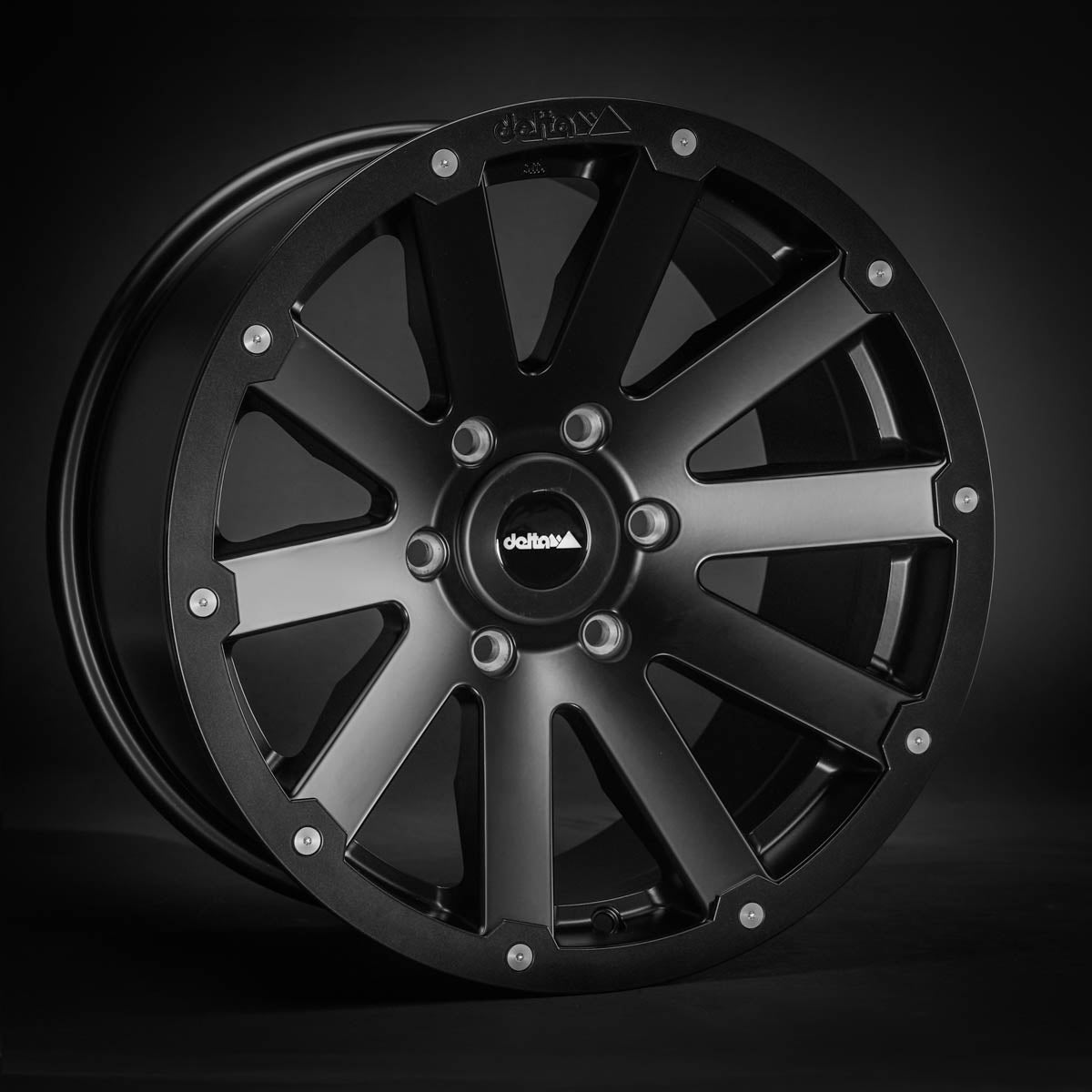 delta4x4 Hanma Alufelge 6x139,7 Schwarz Matt – Ranger 2AB 2023