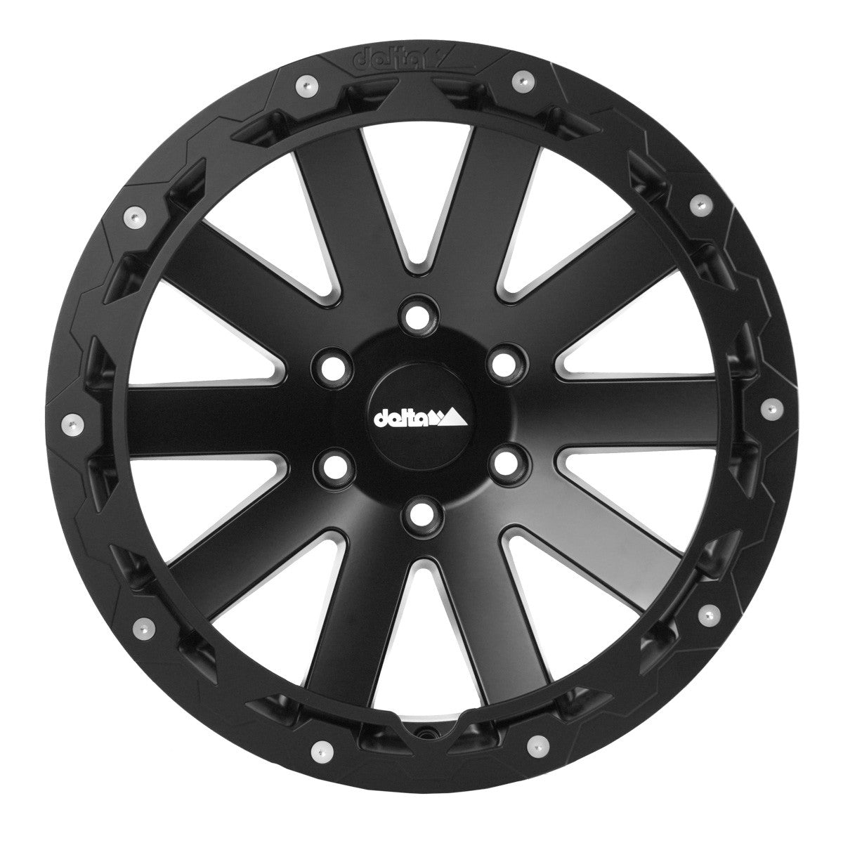 delta4x4 Hanma Rugged Alufelge 6x120 Schwarz Matt – New Transporter