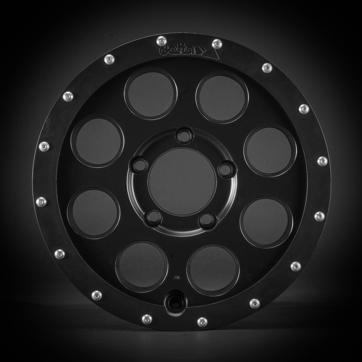 delta4x4 Klassik_B Alufelge 5x150 Schwarz Matt – Land Cruiser 70 Series