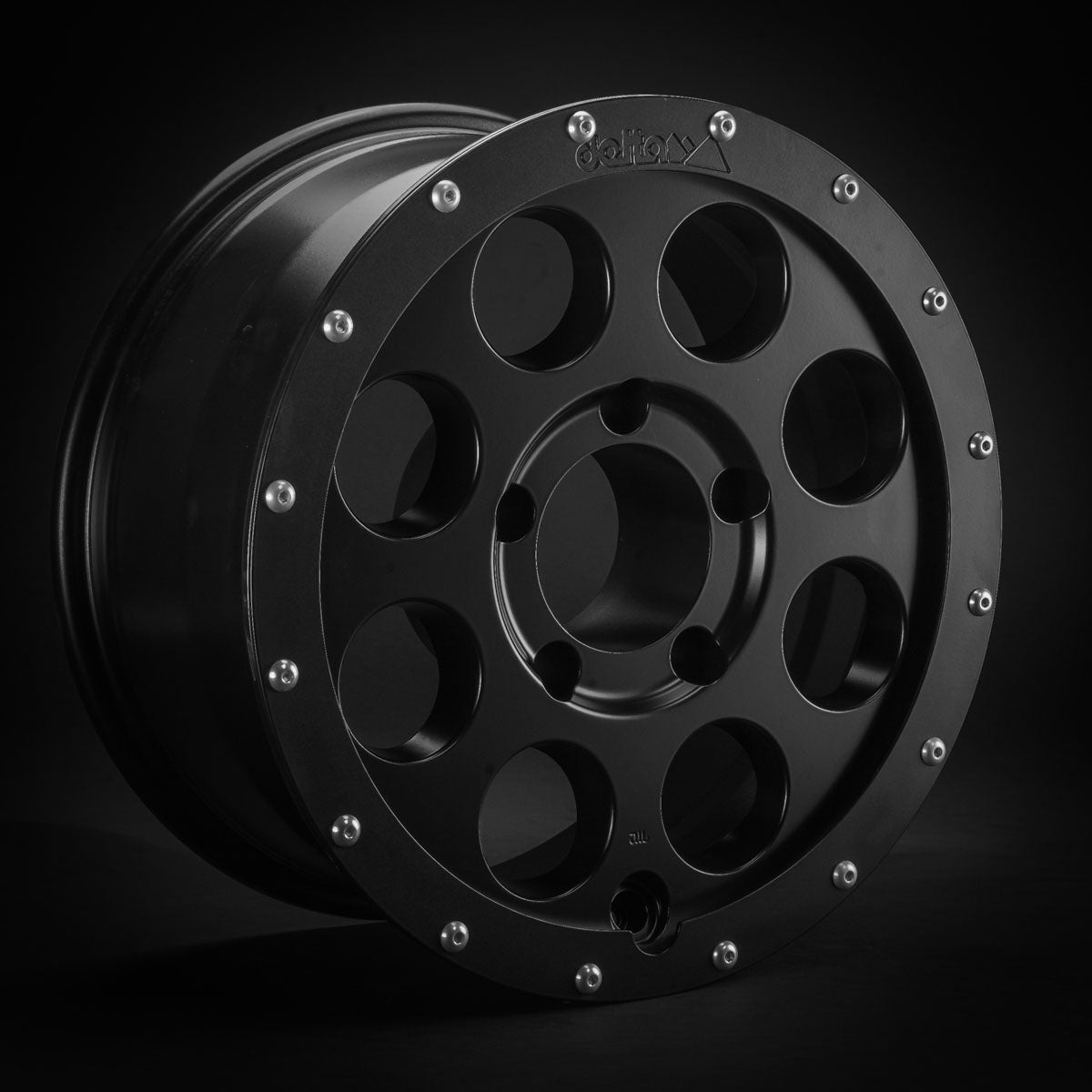 delta4x4 Klassik_B Alufelge 5x150 Schwarz Matt – Land Cruiser HZJ / J7
