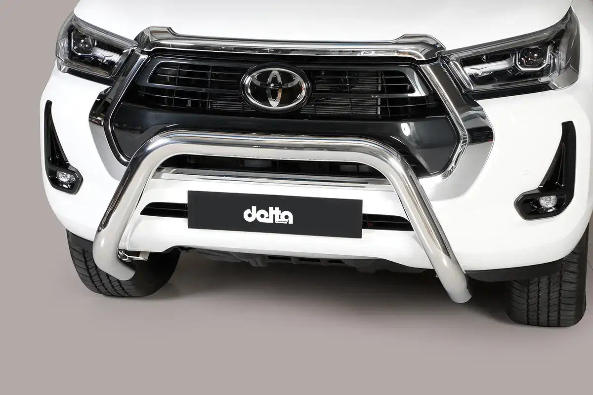 delta4x4 Frontbügel Hilux poliert