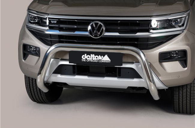 delta4x4 Frontbügel Edelstahl poliert 76mm