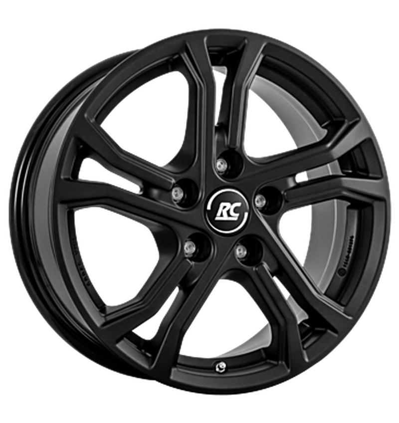 RC-Design TDG2 Satin Black Matt Alufelge 7.5x17 ET40 5x114.3/60.1