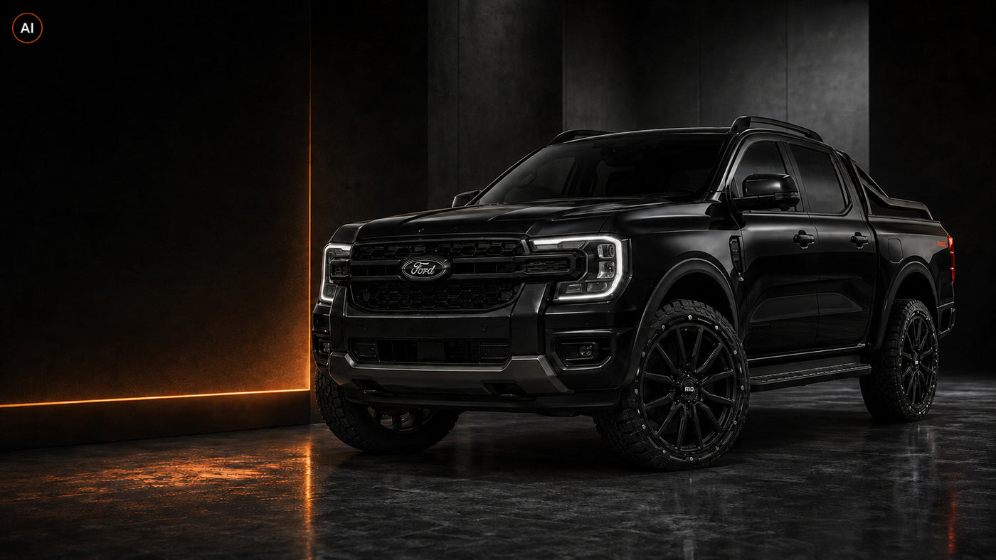 Ford Ranger mit RID Alufelgen – KI-generierte Darstellung