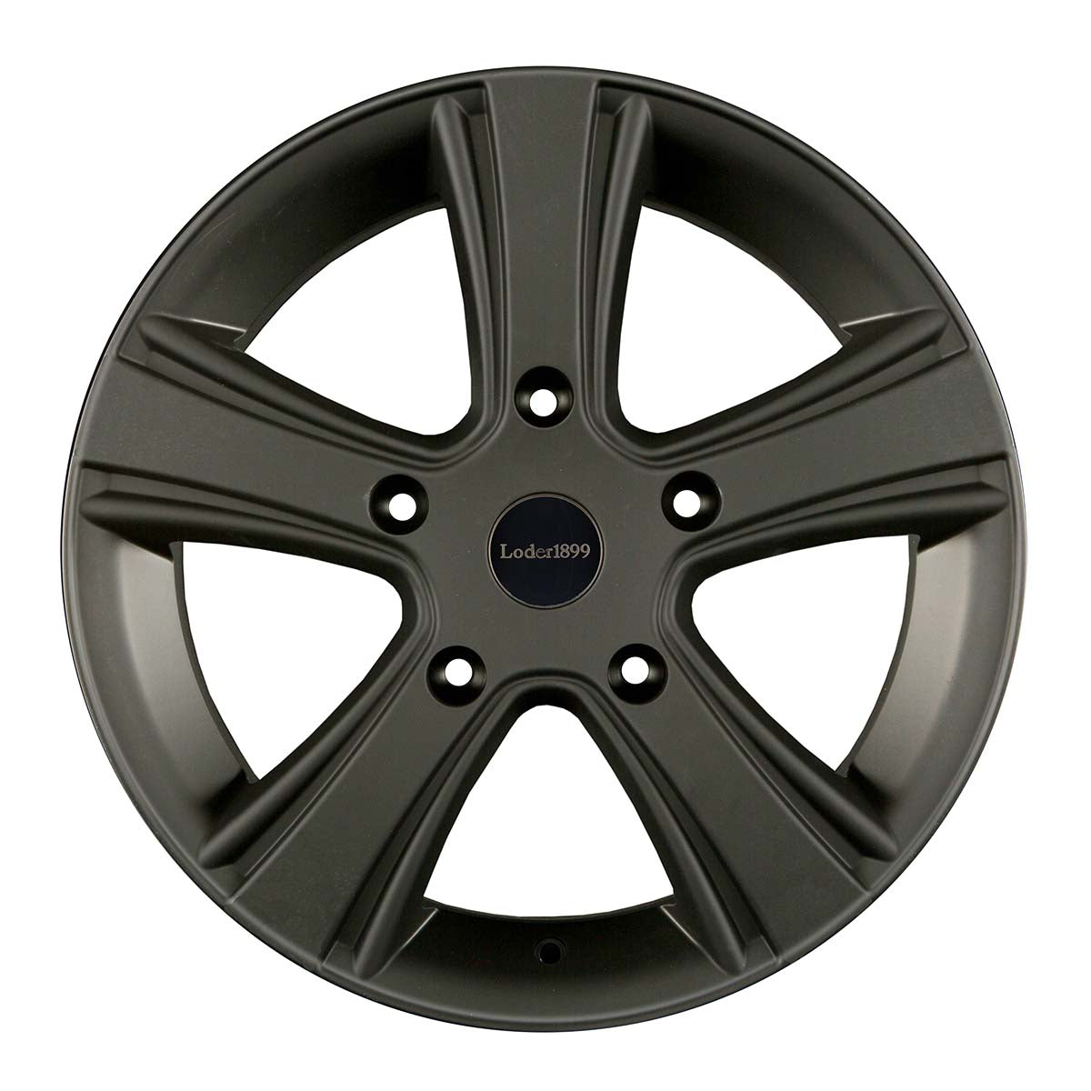 delta4x4 Loder1899 Bolzano Alufelge 5x160 Schwarz Matt – Transit/Tourneo Custom