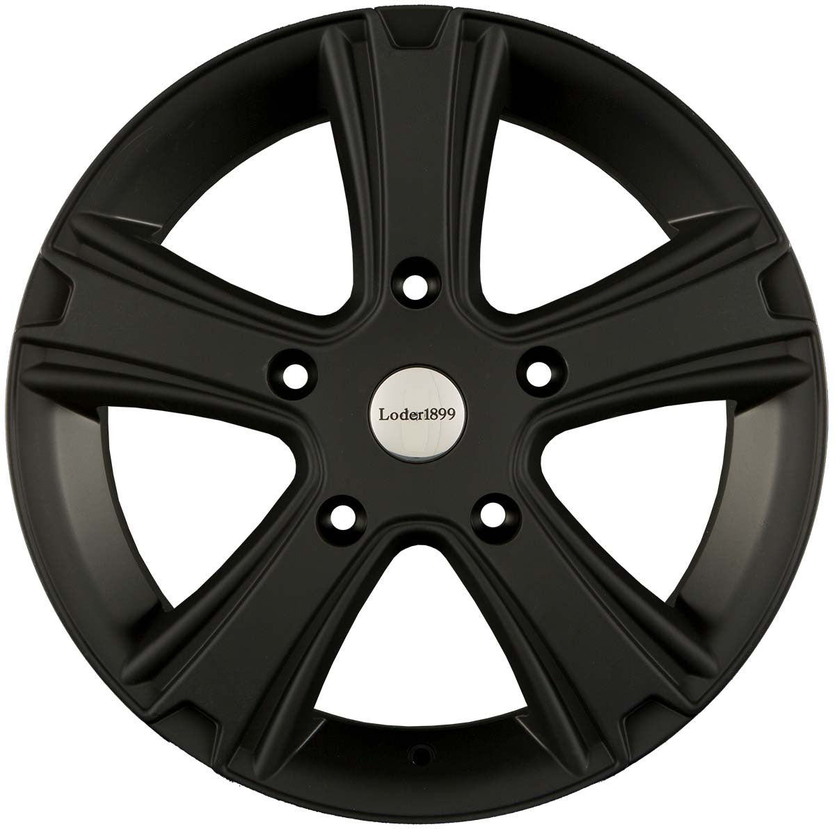 delta4x4 Loder1899 Gravoso Alufelge 5x160 Schwarz Matt – Transit/Tourneo Custom