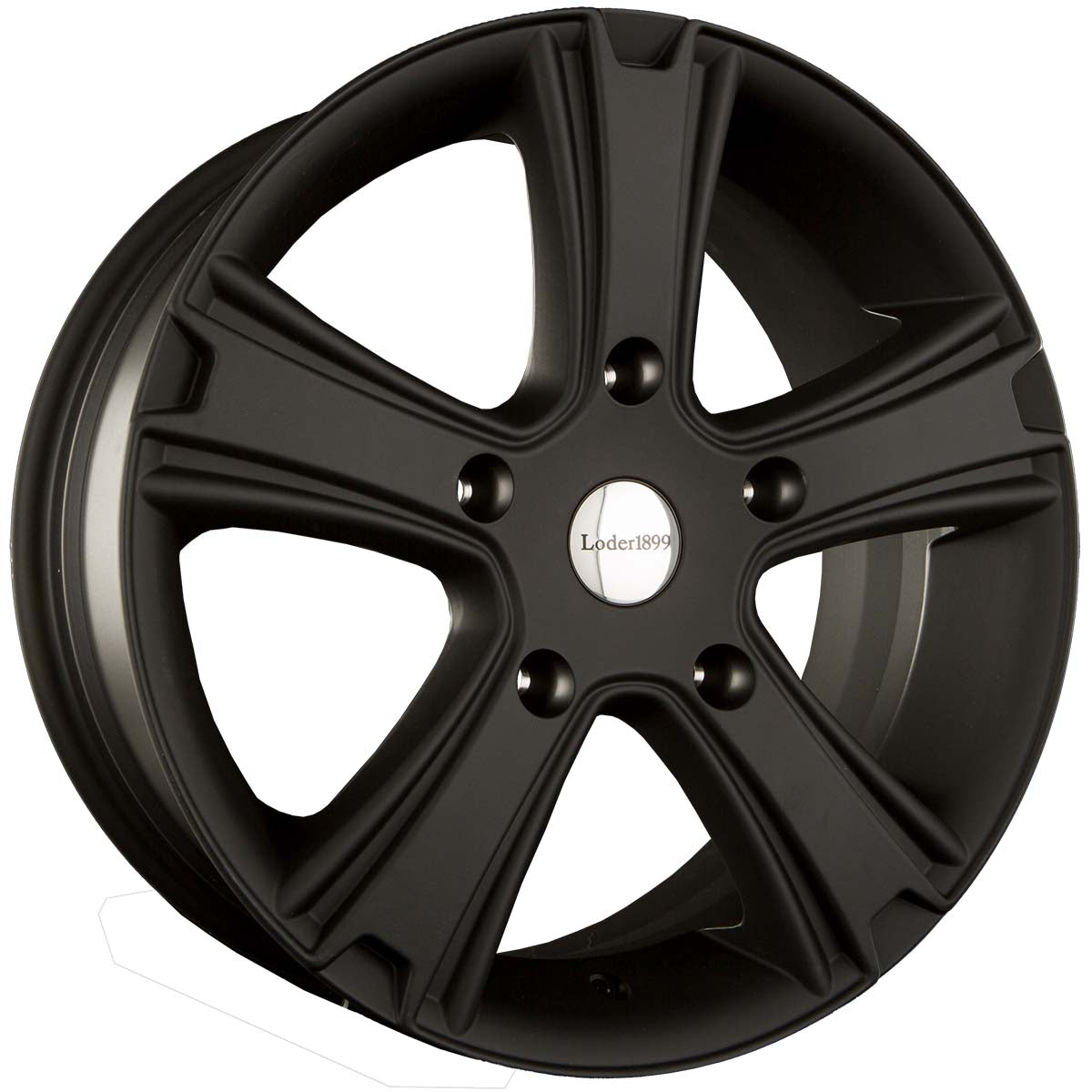 delta4x4 Loder1899 Gravoso Alufelge 5x160 Schwarz Matt – Transit/Tourneo Custom