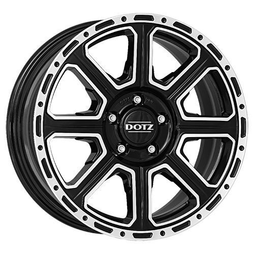 4x DOTZ KALAHARI DARK 8x17 6x139.7