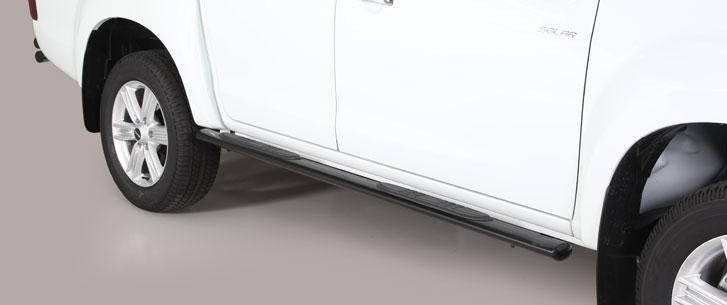 delta4x4 Seitenbügel oval schwarz – Isuzu D Max Atfsatfr (31SW)
