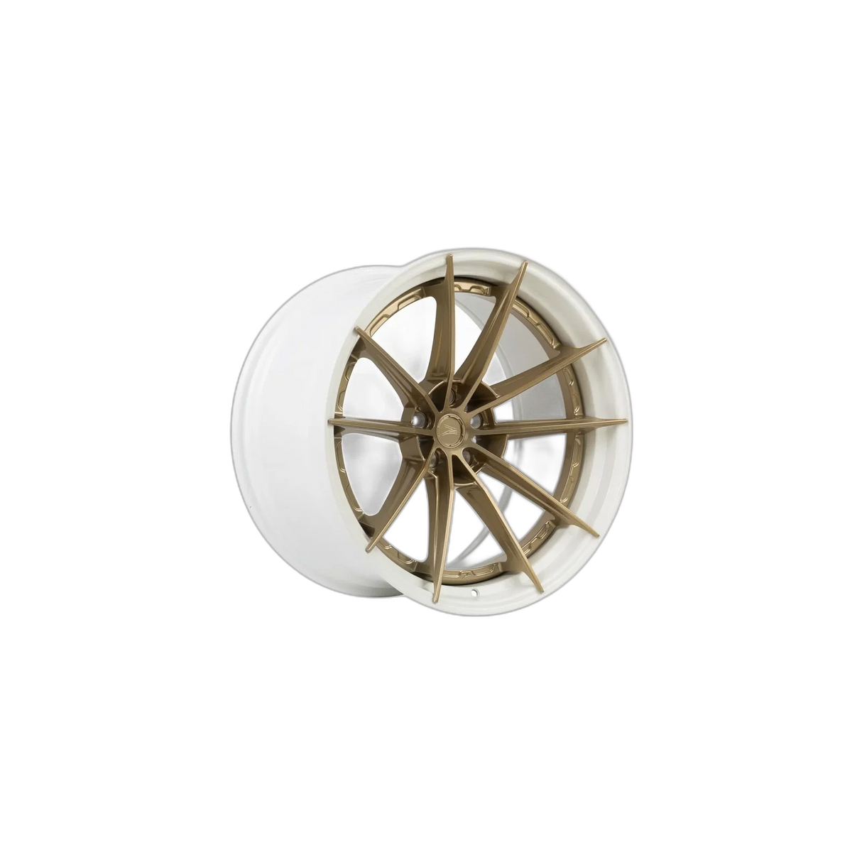 Z-Performance ZP.MODULAR 1 Super Deep Concave Champagne Nuggets Center / Pure White Lip Alufelge 9,5x20 ET22 5x120/72,6