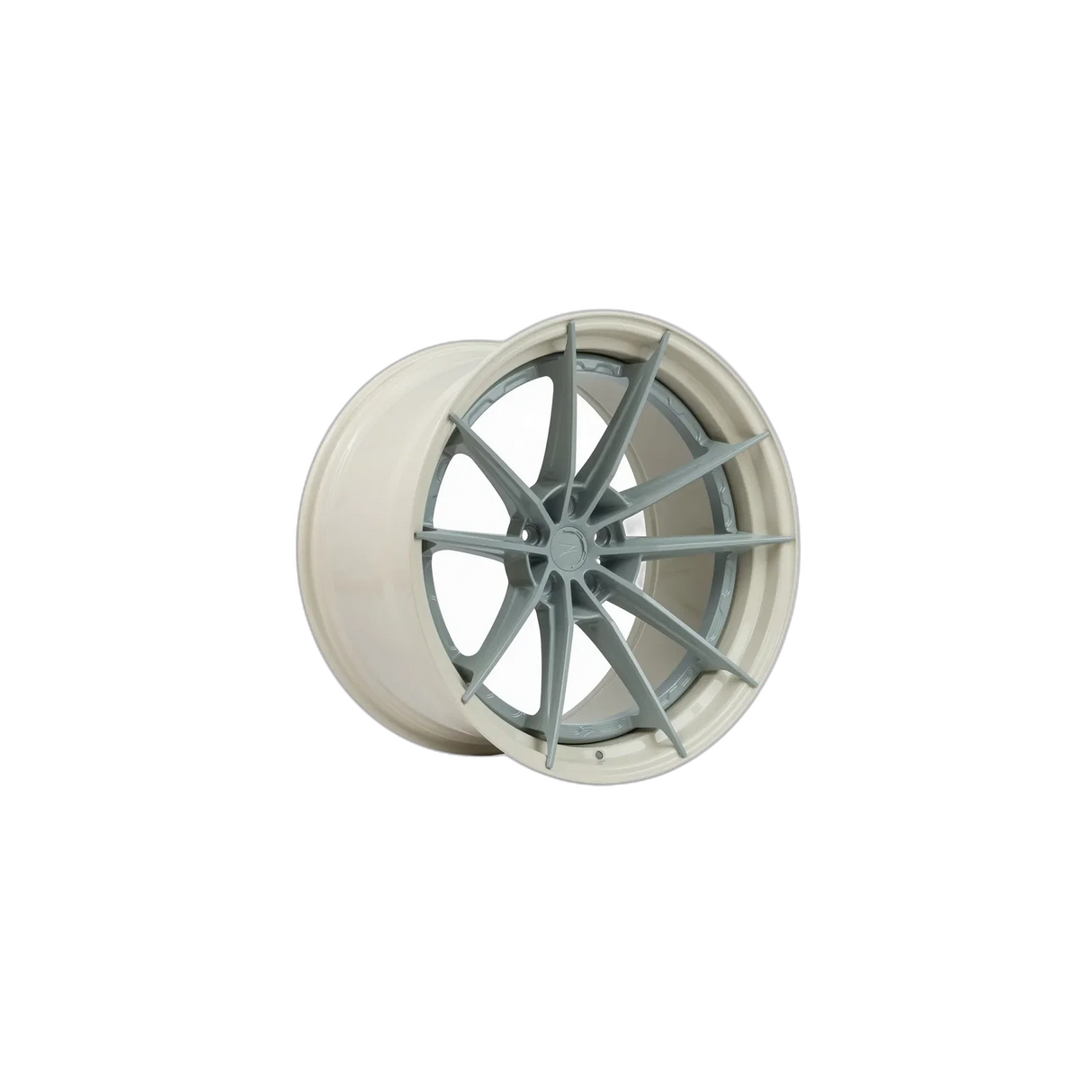 Z-Performance ZP.MODULAR 1 Super Deep Concave Stone Grey Center / Vanilla Ice Lip Alufelge 9,5x20 ET22 5x120/72,6