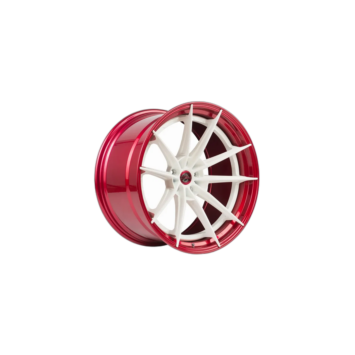 Z-Performance ZP.MODULAR 1 Super Deep Concave White / Candy Red Alufelge 9,5x20 ET22 5x120/72,6