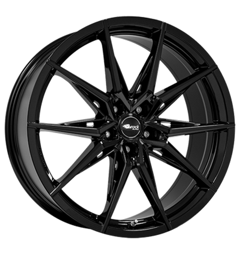 Brock B42 Schwarz Glanz Alufelge 8.5x20 ET40 5x112/66.6