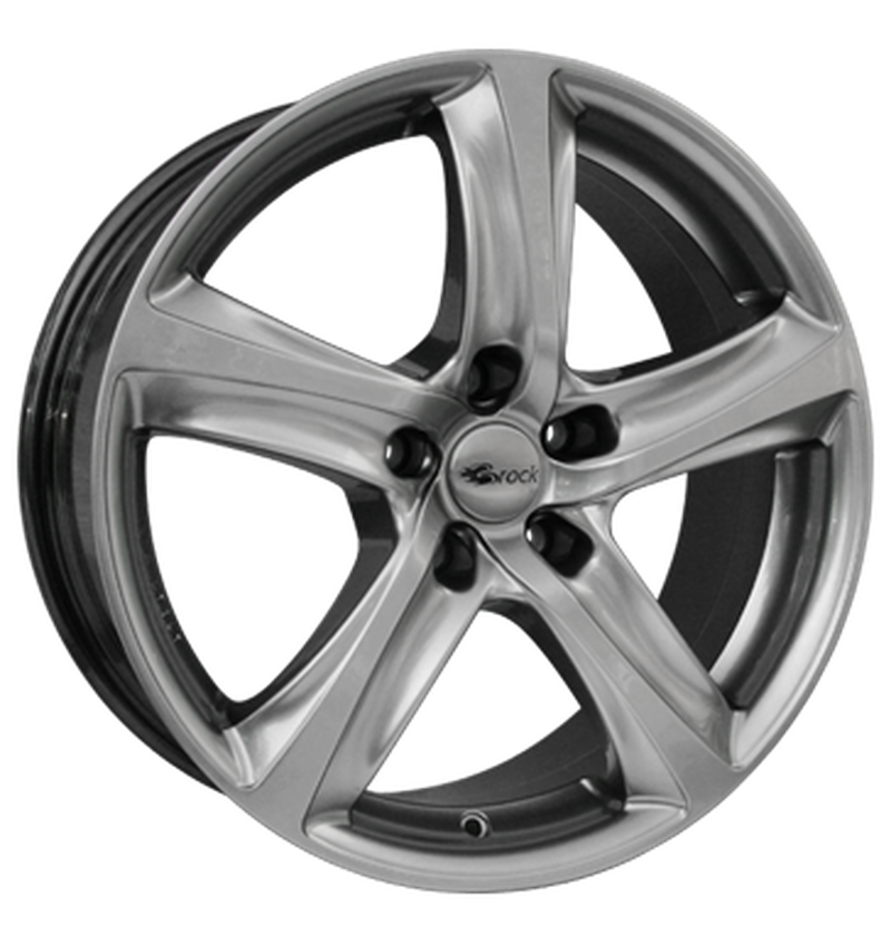 Brock B25 Chromsilber Alufelge 8x18 ET48 5x114.3/72.6