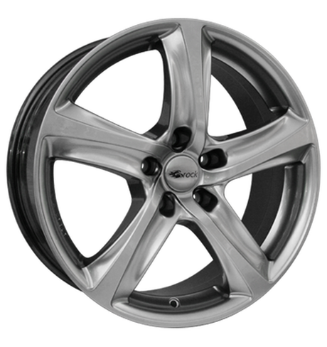 Brock B25 Chromsilber Alufelge 8x18 ET48 5x114.3/72.6