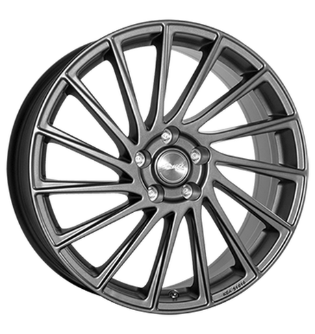 Brock B39 Himalaya Grey Matt Alufelge 7x17 ET40 5x112/57.1