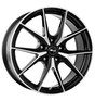 Brock B40 Schwarz Glanz Voll-Poliert Alufelge 8x19 ET32.5 5x112/66.6