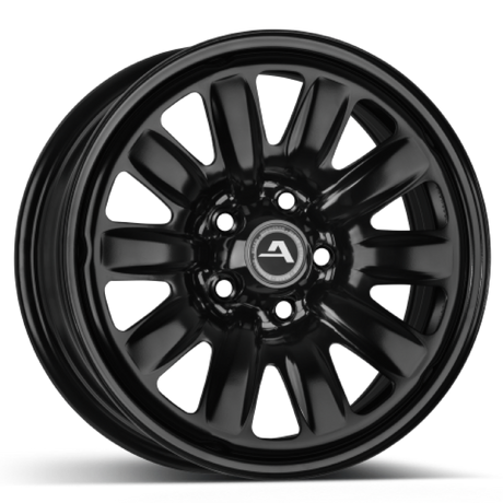 ALCAR HYBRIDRAD 01 black Stahlfelge 6.5x16 ET50 5x114.3/67