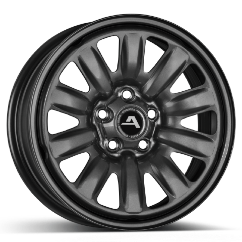 ALCAR HYBRIDRAD 01 grey Stahlfelge 7x16 ET44 5x108/65