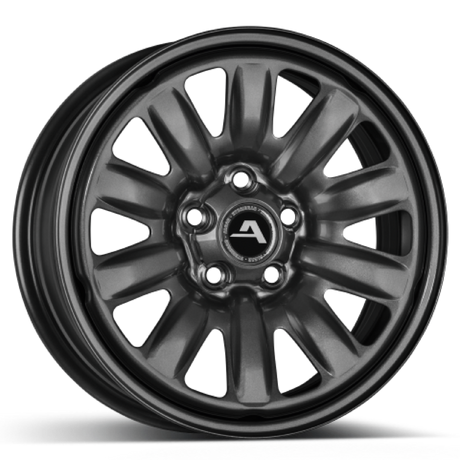 ALCAR HYBRIDRAD 01 grey Stahlfelge 7x16 ET44 5x108/65