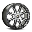 Schmidt Revolution 18HDX Alufelge 8,5x18 ET49 6x130 SatinBlack FrontPol.