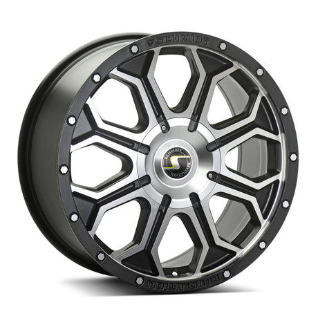 Schmidt Revolution 18HDX Alufelge 8,5x18 ET55 5x118 SatinBlack FrontPol.