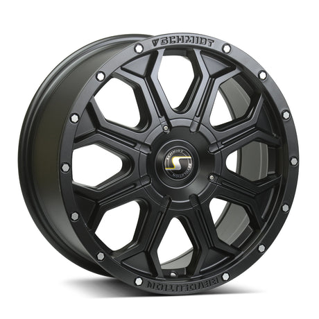 Schmidt Revolution 18HDX Alufelge 8,5x18 ET45 5x112 SatinBlack