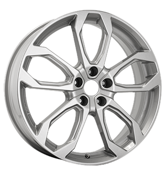 RC-Design RE1 Kristallsilber Alufelge 6.5x20 ET33 5x114.3/66.1