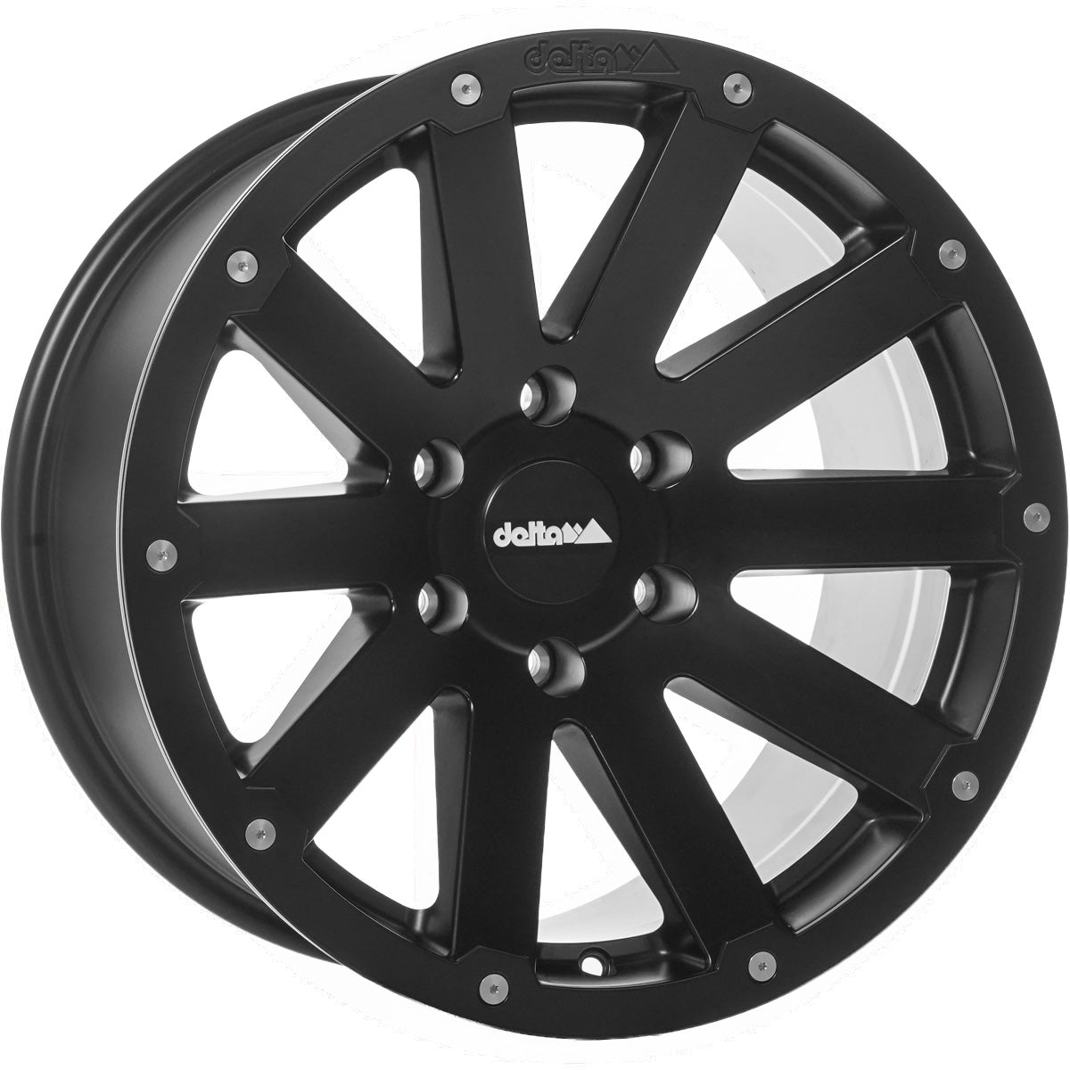 delta4x4 Hanma Alufelge 6x120 Schwarz Matt – New Transporter