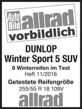 Dunlop Winter Sport 5 SUV 235/60 R18 107V Winterreifen