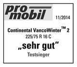 Continental VancoWinter 2 205/65 R16 107T Winterreifen