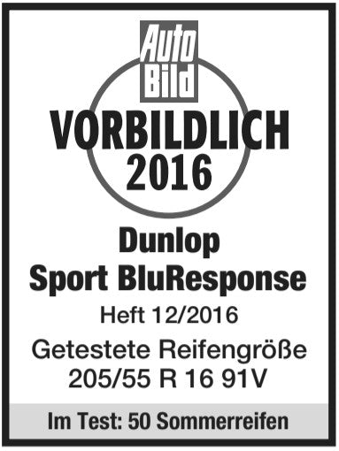 Dunlop SP Sport Blu Response 205/55 R16 91H Sommerreifen
