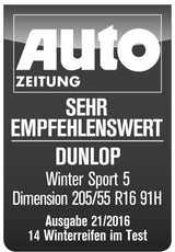 Dunlop Winter Sport 5 205/55 R16 94H Winterreifen