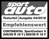 Continental SportContact 6 255/35 R19 96Y Sommerreifen