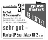 Dunlop SP Sport Maxx RT 2 245/40 R19 98Y Sommerreifen