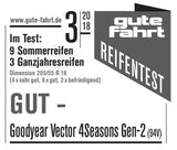 Goodyear Vector 4Seasons G2 185/70 R14 88T Ganzjahresreifen