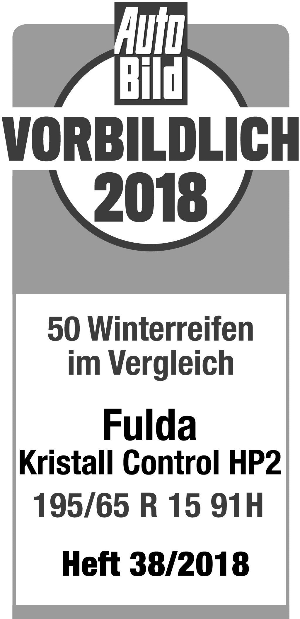 Fulda Kristall Control HP 2 195/50 R15 82H Winterreifen