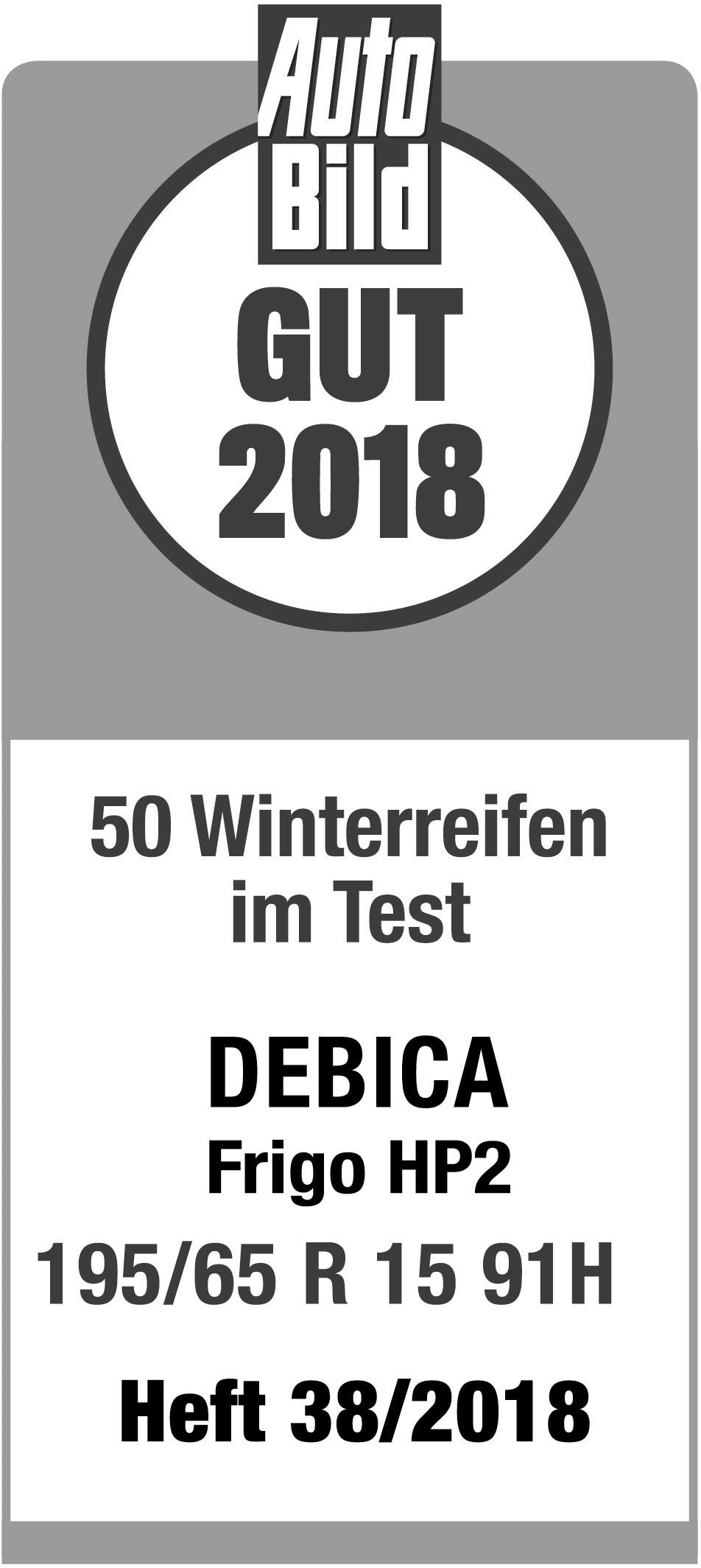 Debica Frigo HP 195/55 R15 85H Winterreifen