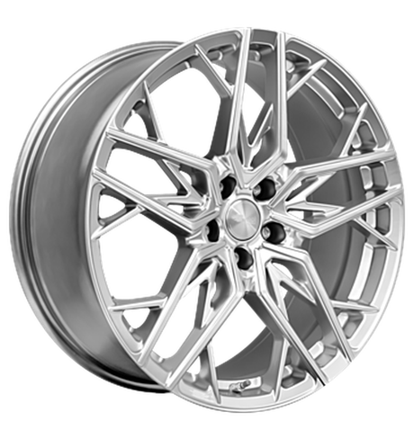 Brock B44 Hyper Silber Alufelge 8.5x20 ET30 5x112/66.6
