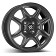 ERION 04 grey Stahlfelge 6.5x16 ET45 4x100/60