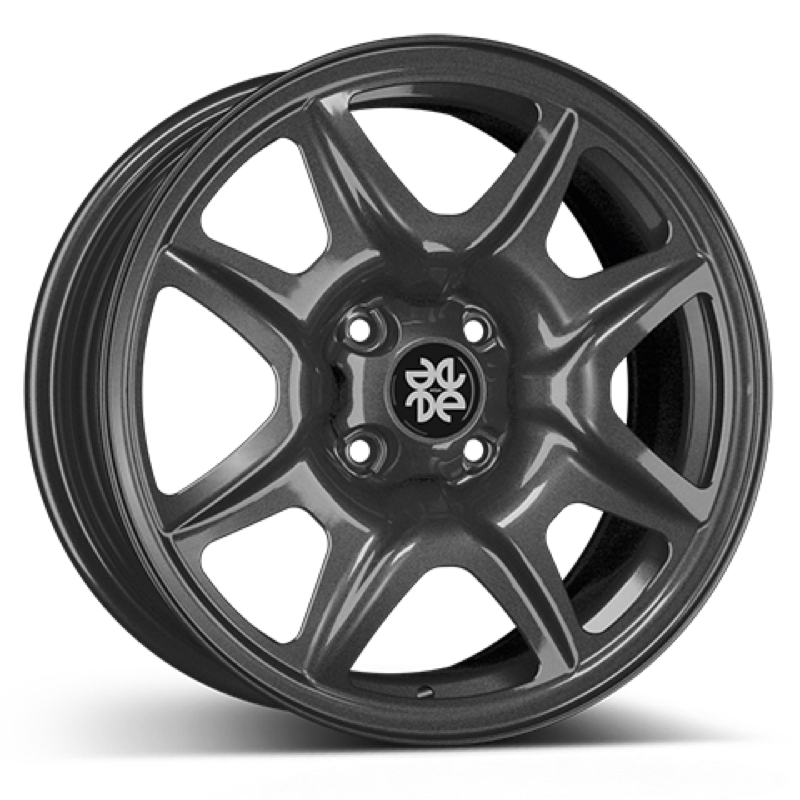 ERION 04 grey Stahlfelge 6.5x16 ET45 4x100/60