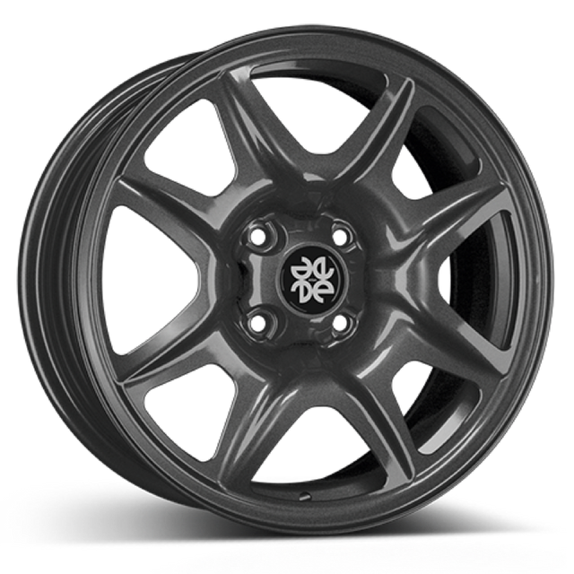 ERION 04 grey Stahlfelge 6.5x16 ET45 4x100/60