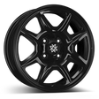 ERION 04 black Stahlfelge 6.5x16 ET43 4x100/60